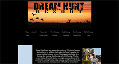 Desktop Screenshot of dreamhuntresort.com